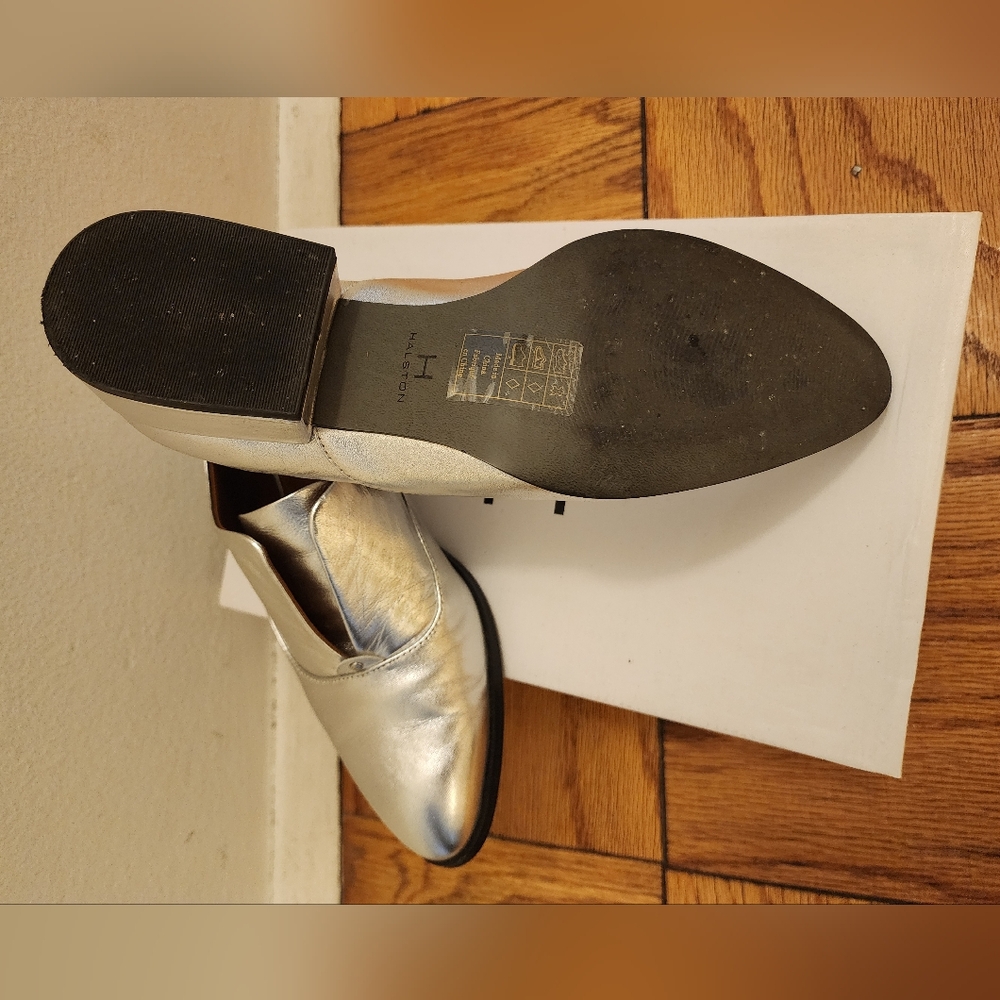Halston Silver Loafer - Picture 5 of 8